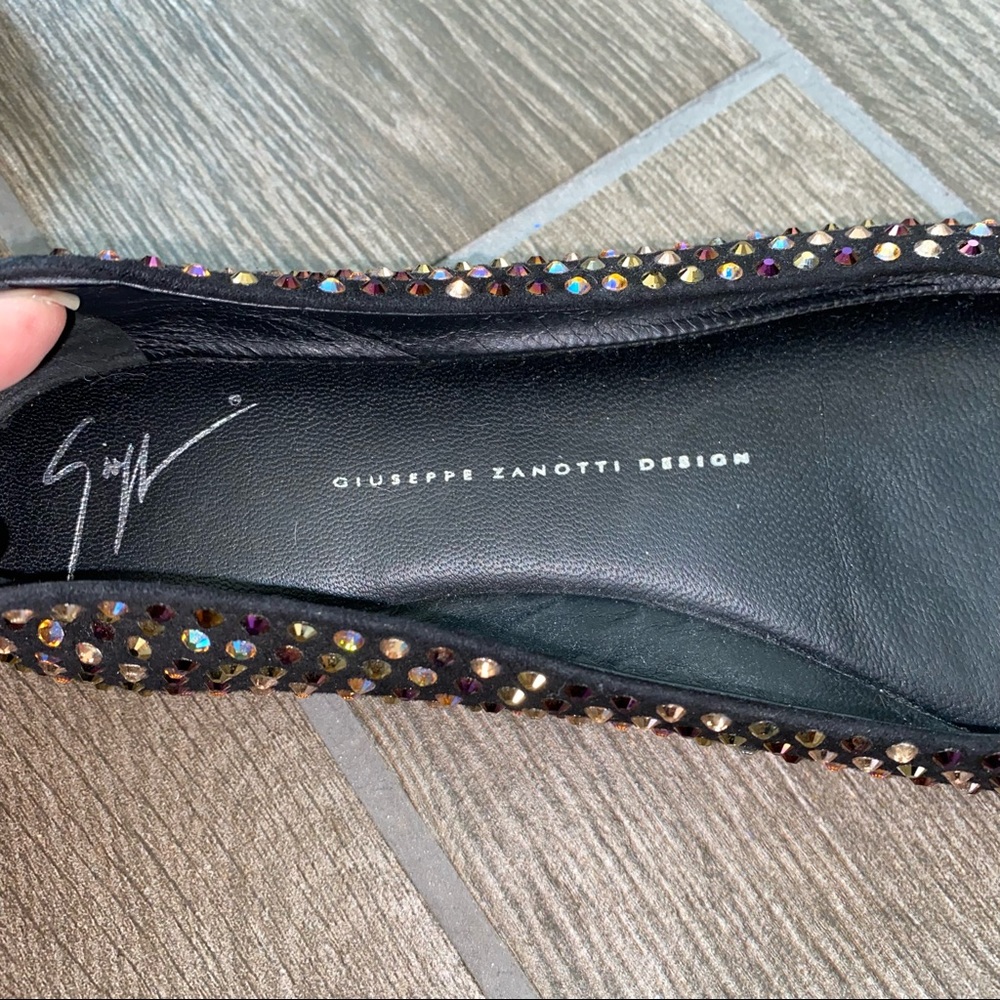 Giuseppe Zanotti embellished flats - Picture 5 of 9